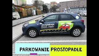 Parkowanie prostopadłe  egzamin kat B [upl. by Ttimme]