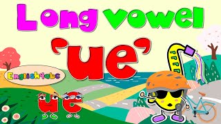 Long Vowel ue  Digraphs  Phonics Mix [upl. by Namrej251]