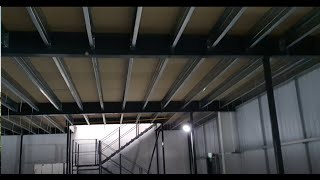 Mezzanine Floor Construction Oxfordshire UK [upl. by Bower]