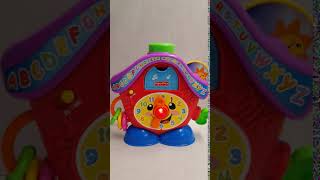 Fisher Price Laugh amp Learn PeekABook Cuckoo Clock [upl. by Ymmor]