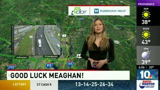 Meaghan Mooney quits on air leaves WJAR NBC 10 [upl. by Nanji87]