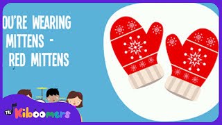 Mittens Colors Lyric Video  The Kiboomers Preschool Songs amp Nursery Rhymes for Winter [upl. by Airamas159]