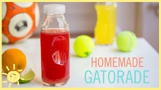 EAT  Homemade Gatorade [upl. by Carlen222]