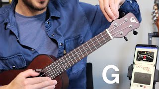 How to tune a UKULELE for total beginners [upl. by Arun698]