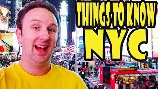 NYC Travel Tips 10 Things to Know Before You Go to New York City [upl. by Anaderol]