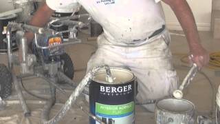 How to use an airless paint sprayer  how to set up or operate an airless sprayer [upl. by Leiuqeze998]