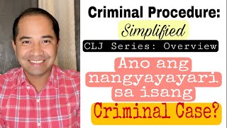 CRIMINAL CASE ITS STAGES AND PROCEDURE [upl. by Krell]