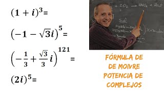 Fórmula de De Moivre Potencia de Complejos [upl. by Penoyer340]