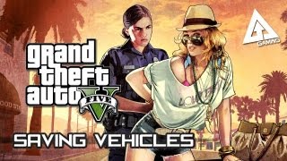 GTA 5 How to Save Your Cars Grand Theft Auto V [upl. by Peltier]