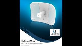 How to Config LiteBeam 5AC Gen2 Access Point PtP [upl. by Klein]