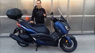 Yamaha Xmax 400 2018 recensione prova test prezzo  review [upl. by Oralie]