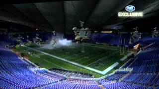 Minnesota Vikings  Metrodome Roof Collapse HQ [upl. by Nyrtak]