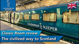 The New Caledonian Sleeper London to Edinburgh in a Classic Room [upl. by Lebbie]