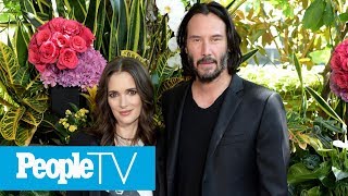 Winona Ryder amp Keanu Reeves On How They First Met amp Secrets From Their 30Year Friendship  PeopleTV [upl. by Asiaj299]