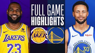 LAKERS at WARRIORS  FULL GAME HIGHLIGHTS  January 27 2024 [upl. by Herahab]