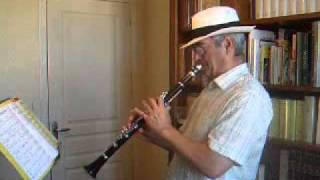 Melancholy Blues  Traditional Jazz Clarinet [upl. by Grieve]