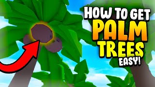 How to GET Palm Tree Sapling and Coconuts in Roblox Islands Skyblock [upl. by Heriberto]