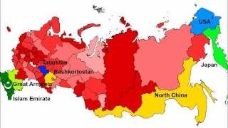 Future map of Russia in 2050 [upl. by Theodore]