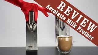 Aerolatte Milk Frother  Exclusive Review [upl. by Pampuch304]