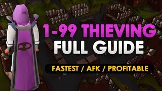 OSRS 199 Thieving Guide Fastest amp Profitable Methods [upl. by Tarkany]