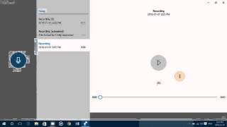 Windows 10 tips and tricks How to use the voice recorder to make audio files and recordings [upl. by Joub]