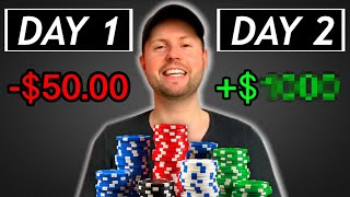 I Spent 48 Hours Playing Online Poker  Complete Beginner [upl. by Legnalos]