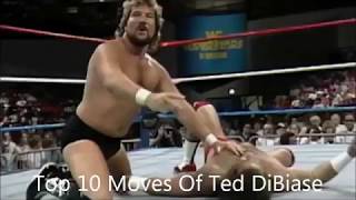 Top 10 Moves Of Ted DiBiase [upl. by Ailahs]