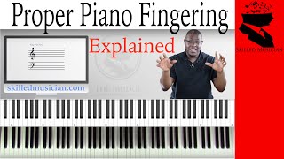 Ultimate Piano Fingering Guide  DEMONSTRATED AND EXPLAINED [upl. by Cohette]