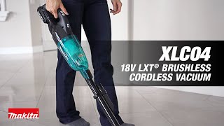 MAKITA 18V LXT Brushless Cordless Vacuum XLC04 [upl. by Clio]