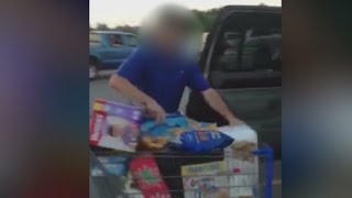 Walmart shoplifting vigilante goes viral [upl. by Bianca78]