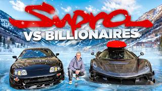 1000HP Supra terrorizing Billionaires Hypercarmeet in Switzerland [upl. by Graf762]