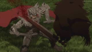 guts vs Apostle Grunbeld Berserk 2017 [upl. by Pudens]