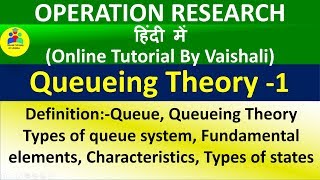 Queueing Theory Waiting line model Queueing Theory Definitions Operation Research [upl. by Recneps]