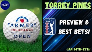 ⛳ 2024 Farmers Insurance Open Best Bets Preview Picks amp Predictions I Golf Picks [upl. by Ecirtram]