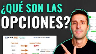 Guía básica para invertir en OPCIONES financieras Opciones CALL y PUT para principiantes [upl. by Annayad277]