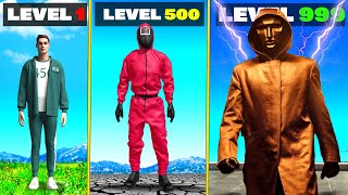 Level 1 SQUID GAME to Level 1000000000 in GTA 5 [upl. by Aber]