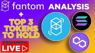 Fantom FTM Analysis amp Top 3 Tokens To HOLD This Year  FTM MATIC SOL [upl. by Gerdeen]