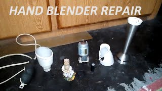 HAND BLENDER REPAIR  KENWOOD HB 615 [upl. by Scotti]