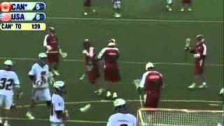 World Lacrosse Championship  USA vs Canada [upl. by Eneleahcim]