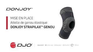 DonJoy StrapiLax™ Genou  Mise en place [upl. by Romie]