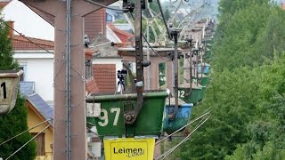 Mit der Materialseilbahn von HeidelbergCement von Nußloch nach Leimen Final [upl. by Faxen]