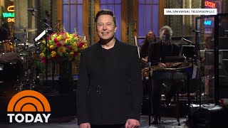 Elon Musk Reveals He Has Asperger’s Syndrome On SNL  TODAY [upl. by Tonnie]