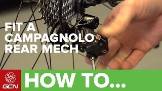 How To Install A Campagnolo Rear Derailleur [upl. by Dafna]