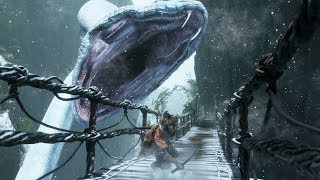 Sekiro Great Serpent Boss Fight Worlds First [upl. by Ierbua]