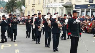 The Band of the Brigade of Gurkhas  Marching Display Brecon 2017 [upl. by Alvarez]