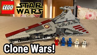 Der BESTE Sternenzerstörer  LEGO Star Wars Venator Class Attack Cruiser 8039 Review [upl. by Arac400]