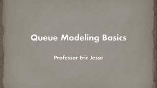 Queue Modeling Basics [upl. by Laurena538]