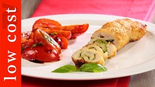 Involtini di petto di pollo al pesto  Ricetta veloce [upl. by Orelia]