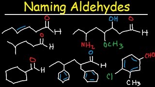 Naming Aldehydes  IUPAC Nomenclature [upl. by Llerej]