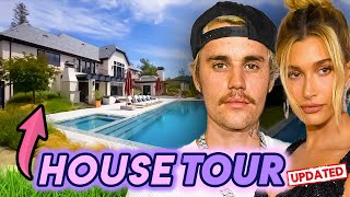 Justin amp Hailey Bieber  House Tour UPDATED  NEW Beverly Park Mansion [upl. by Bethany]